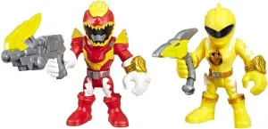 Power Rangers Playskool Heroes Figurines Red Ranger & Yellow Ranger 2-Pack