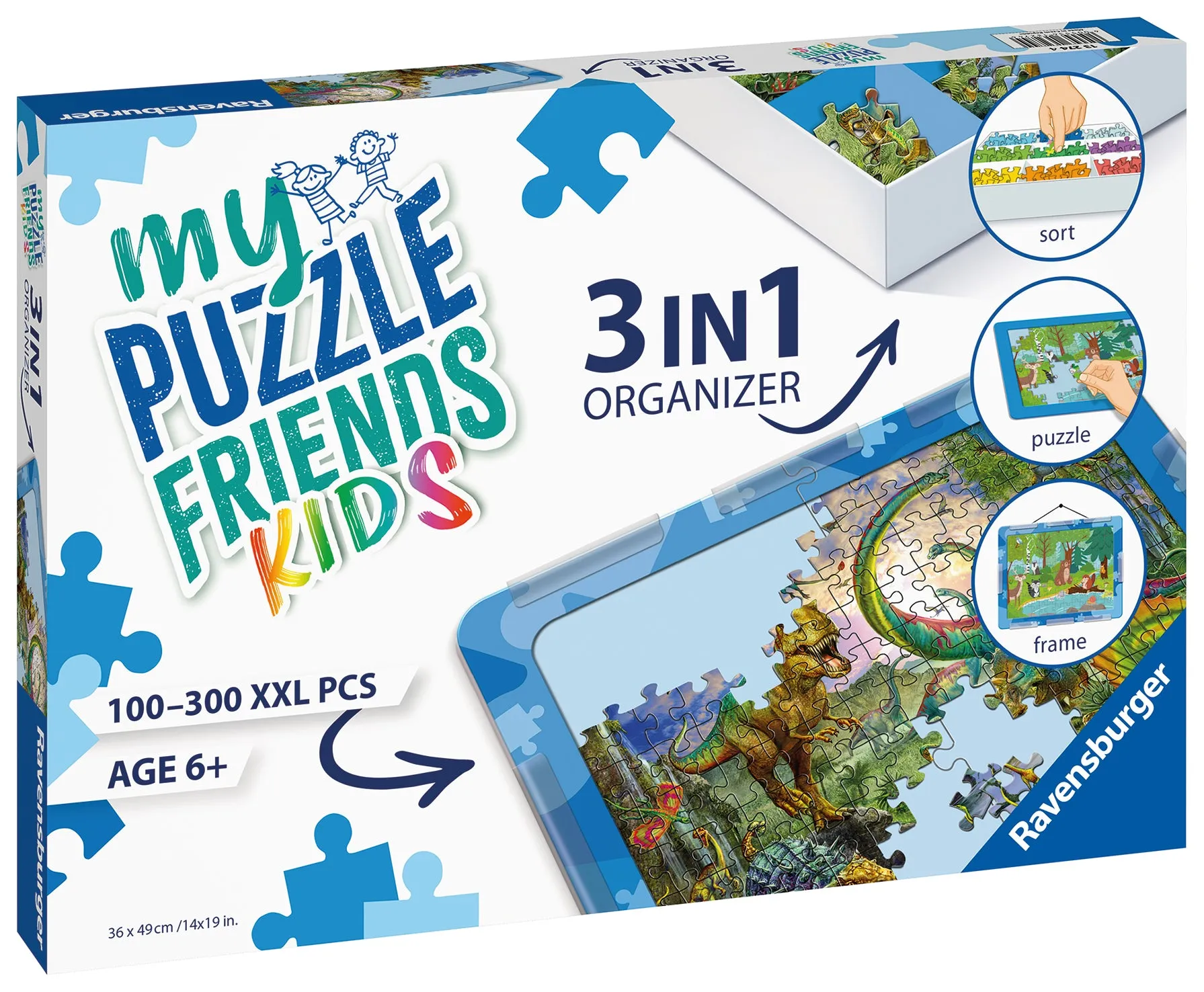 Ravensburger 132744 3 in 1 Organizer blue Wise - Kids Toys
