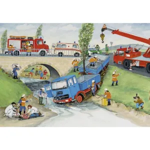 Ravensburger 2x24 Fire Brigade Wise - Kids Toys