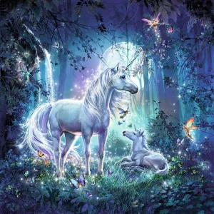 Ravensburger 3 x 49 P Beautiful Unicorns Wise - Kids Toys
