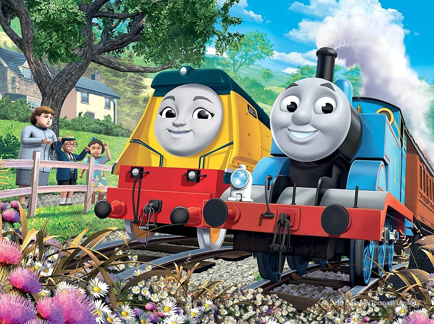 Ravensburger Thomas & Friends 4 In 1 Lets Get To Work