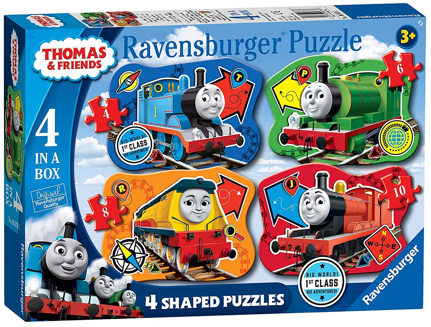 Ravensburger Thomas & Friends 4 Shaped Jigsaws