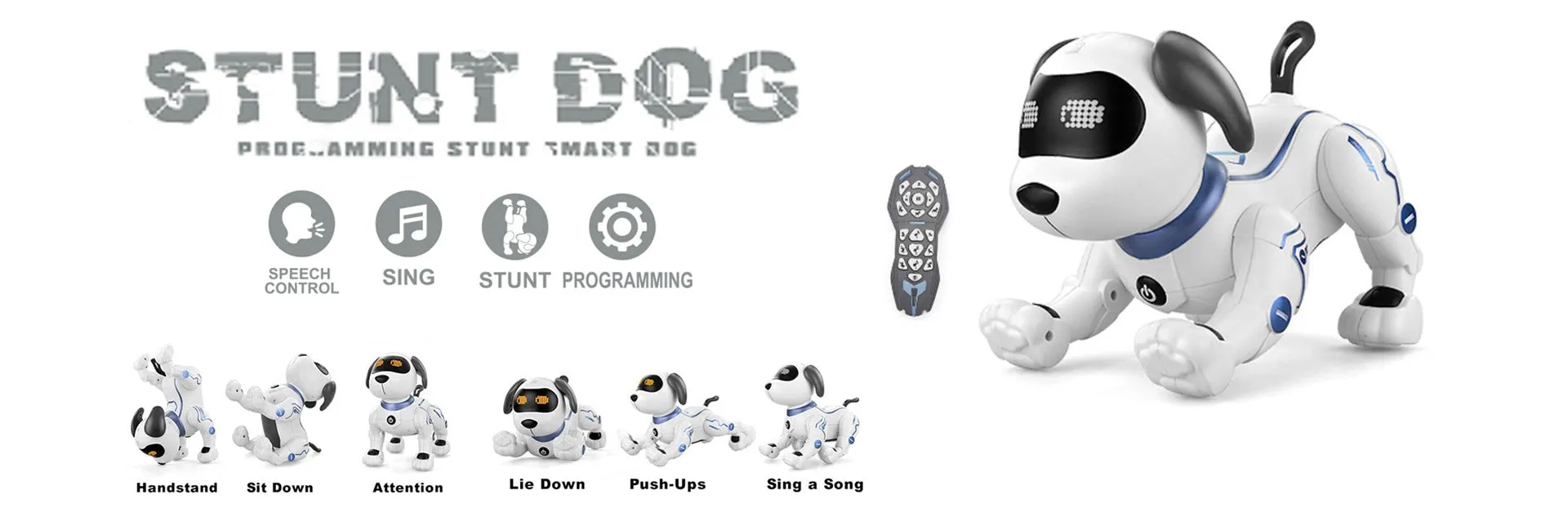 REMOTE CONTROL INTELLIGENT ROBOT DOG