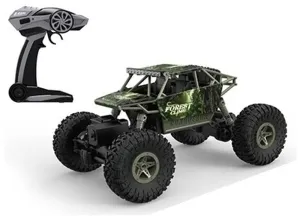 ROCK THROUGH 1:18 REMOTE CONTROL OFF ROADER ROCK CRAWLER GREEN FOREST CLIMB