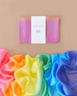 Sarah's Silk Giant Rainbow Playsilk Odin Parker