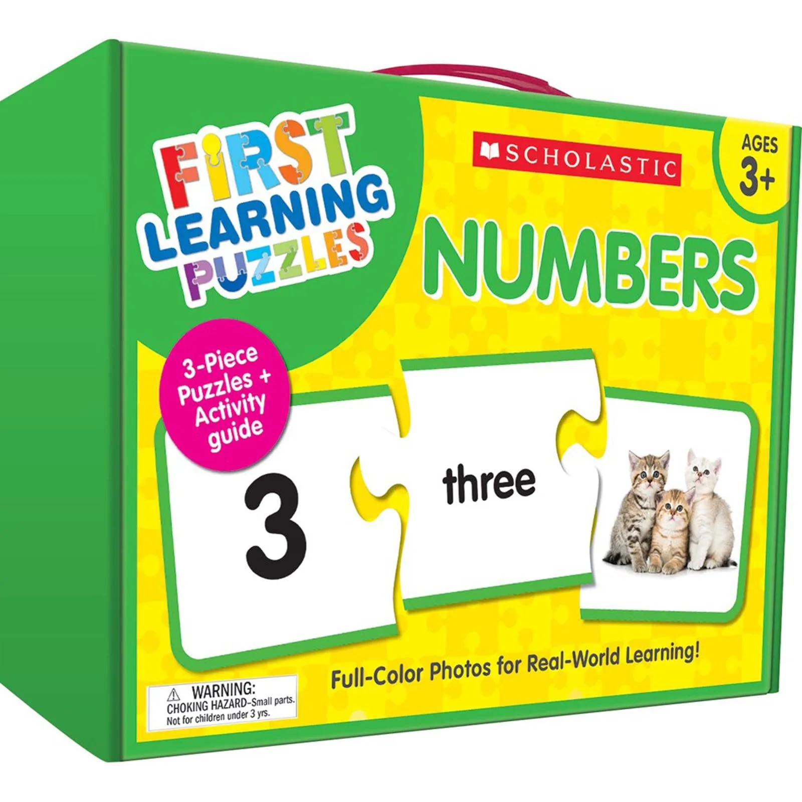 Scholastic First Learning Puzzles: Numbers - Colorful Educational Set