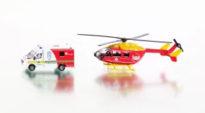 Siku 1850Nz 1:87 Life Flight Westpac Rescue Helicopter And Ambulance Set