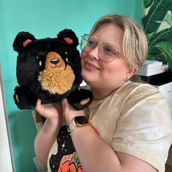 Squishable Mini Black Bear Plush