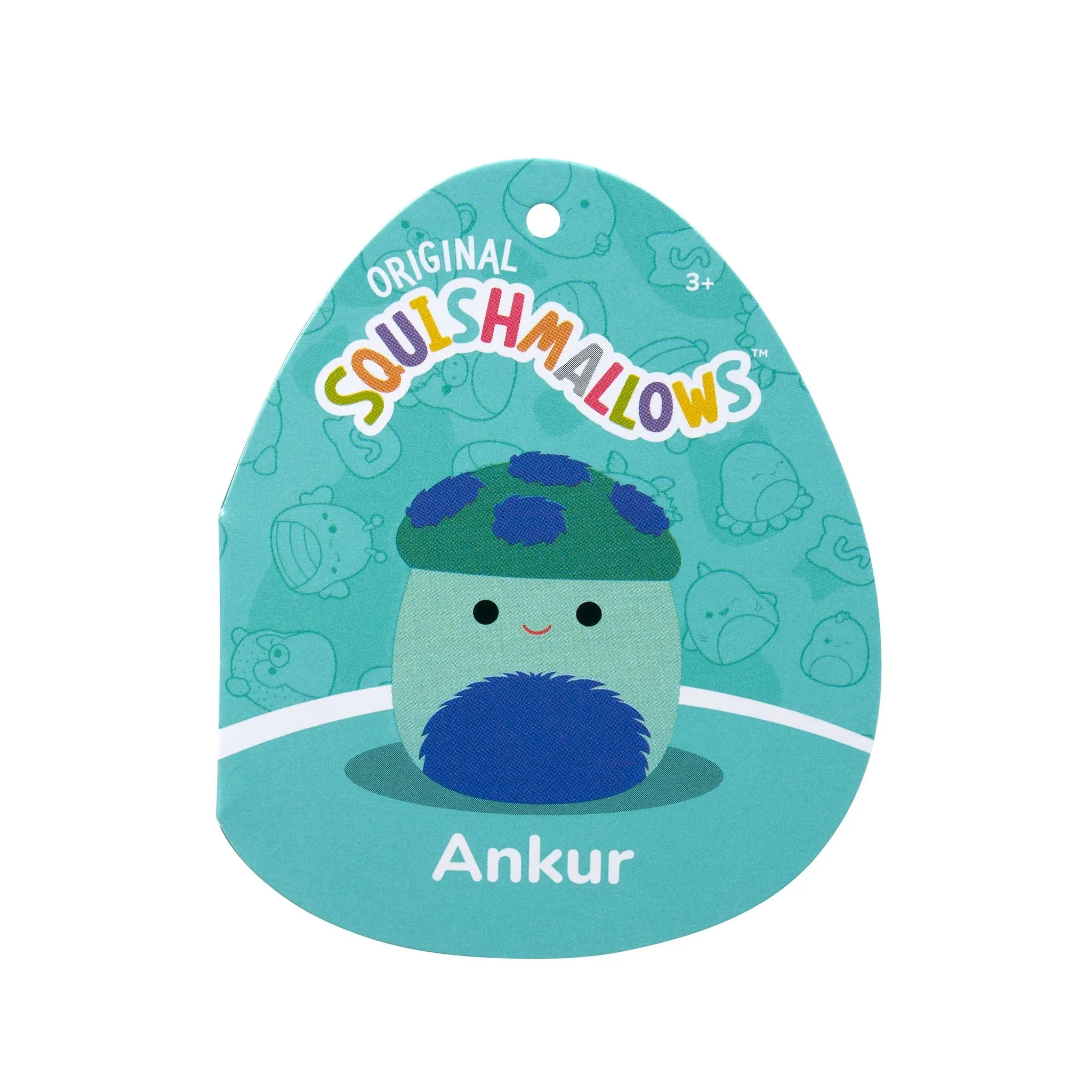 Squishmallows 12 Inch Plush Ankur Teal Mushroom
