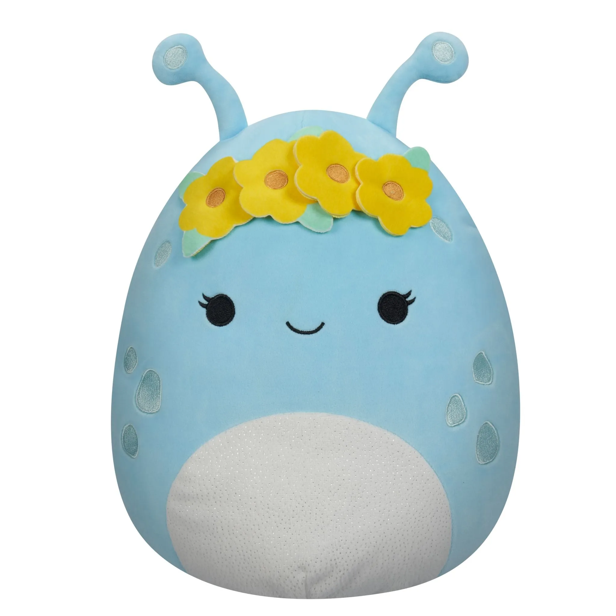 Squishmallows 12 Inch Plush Natnat Alien With Flower Crown