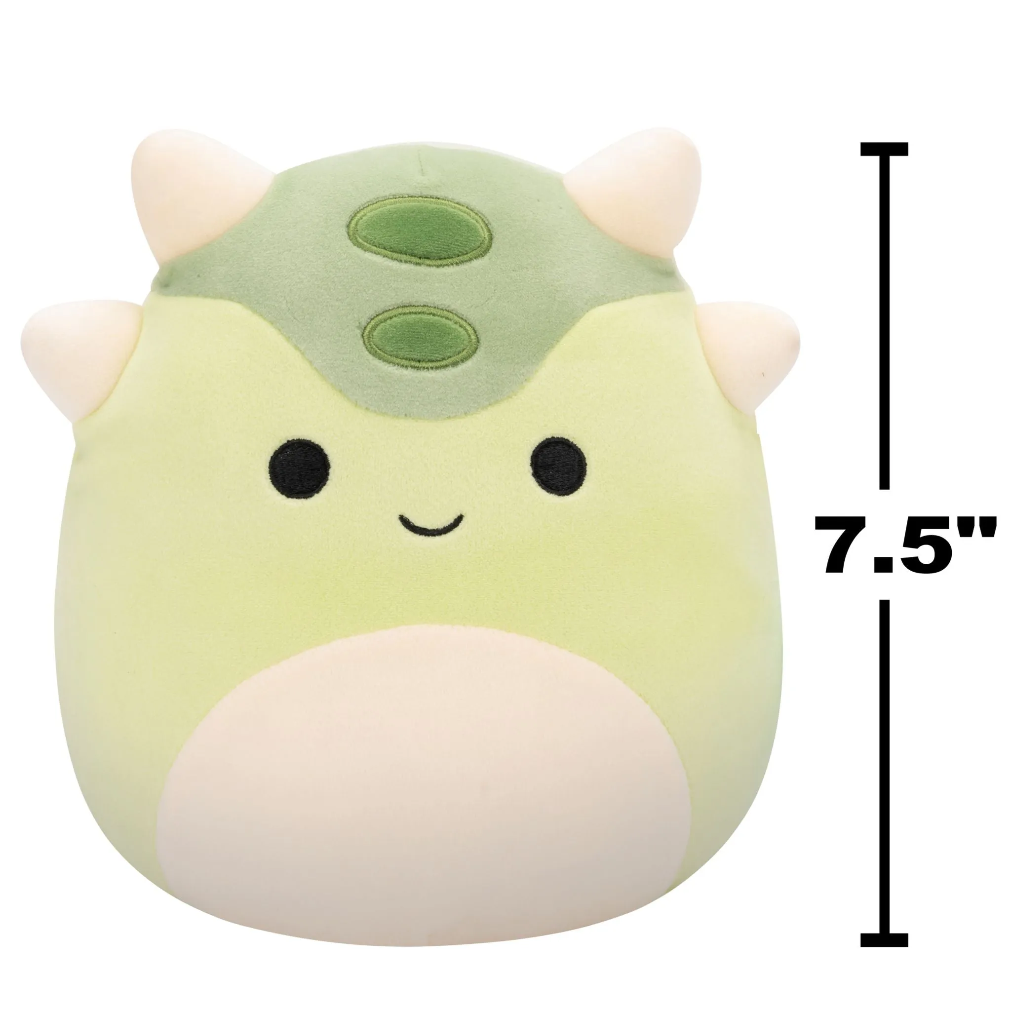 Squishmallows 7.5 Inch Plush S20 Nolan Muted Green Armored Dino