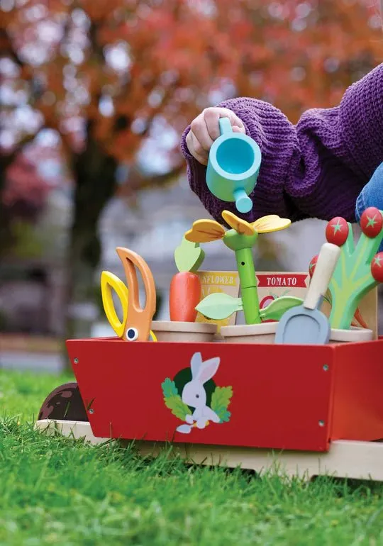 Tender Leaf Toys: Wheelbarrow Set