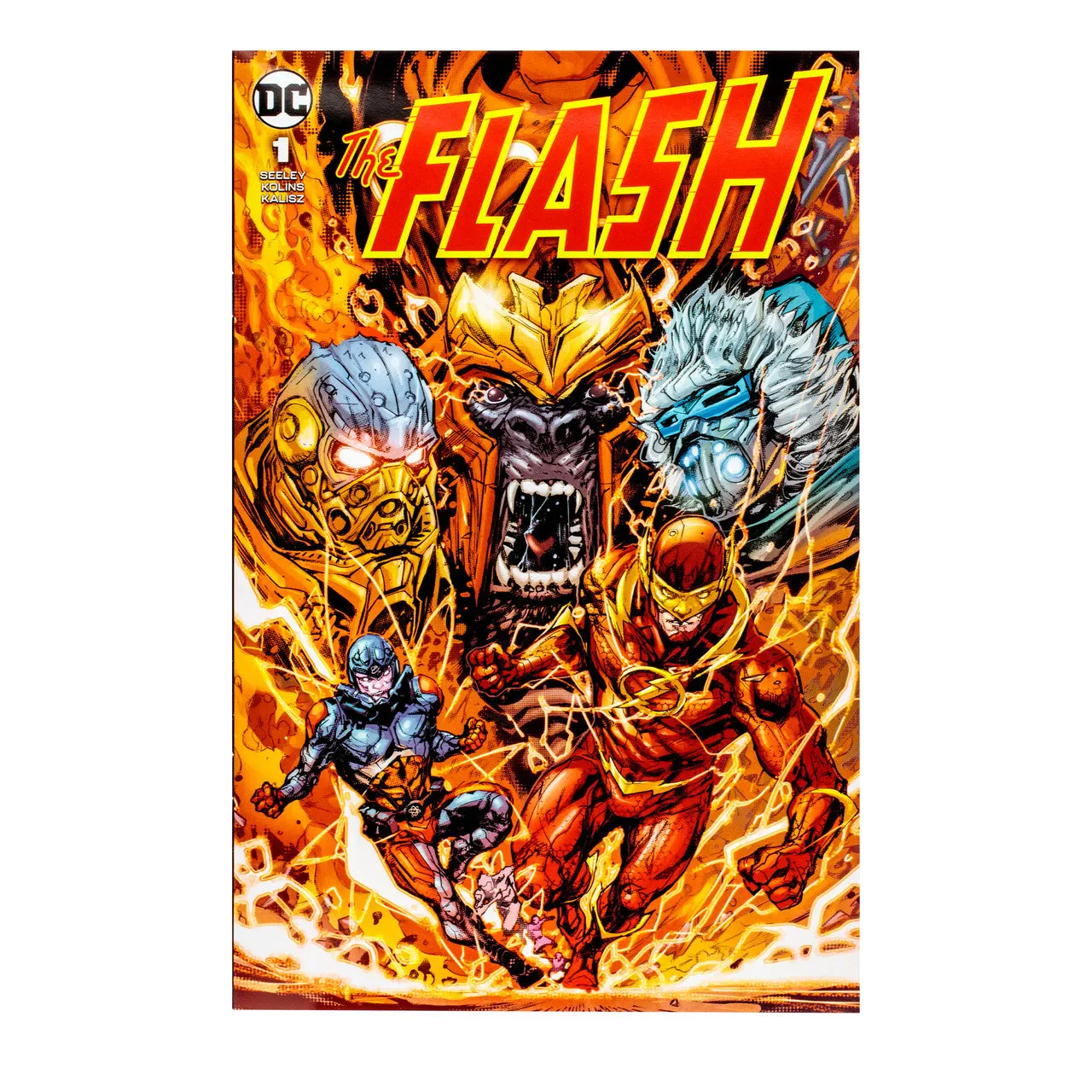The Flash Barry Allen w/ Comic (Page Punchers Series) 7" Figure by Mcfarlane Toys