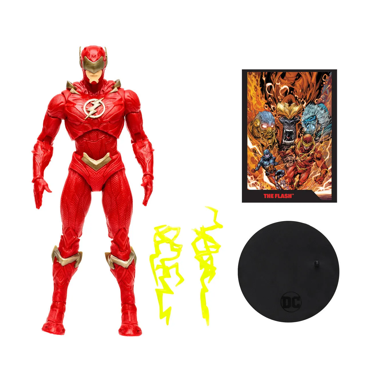 The Flash Barry Allen w/ Comic (Page Punchers Series) 7" Figure by Mcfarlane Toys