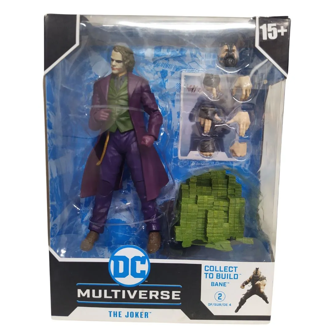 The Joker (The Dark Knight Trilogy) 7" Build-A-Figure Bane Series Action Figure by McFarlane Toys