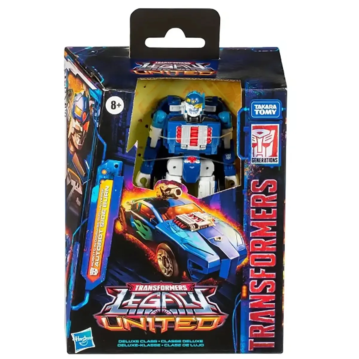 Transformers Legacy Evolution Robots in Disguise Side Burn Action Figure