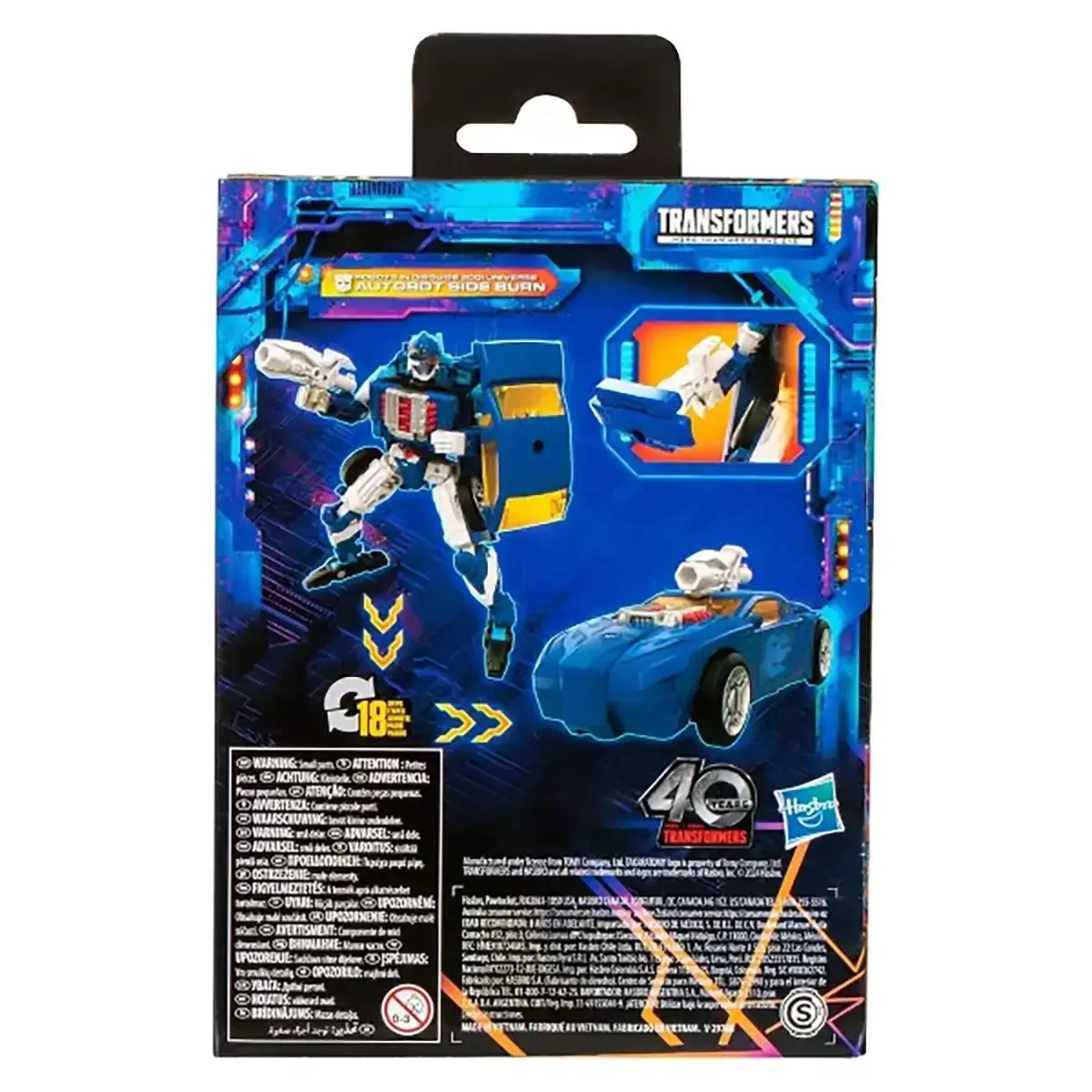 Transformers Legacy Evolution Robots in Disguise Side Burn Action Figure