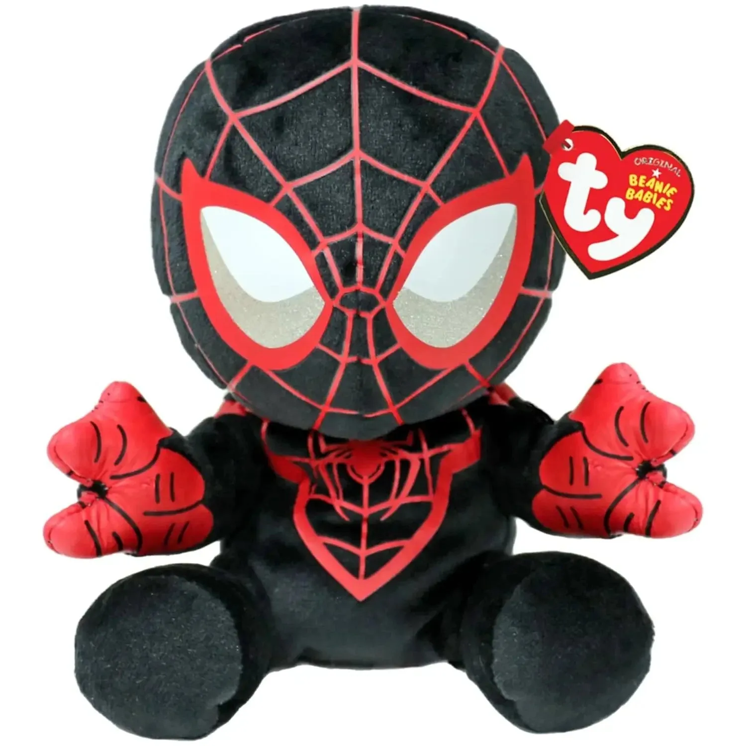 Ty Marvel Soft Miles Morales Plush