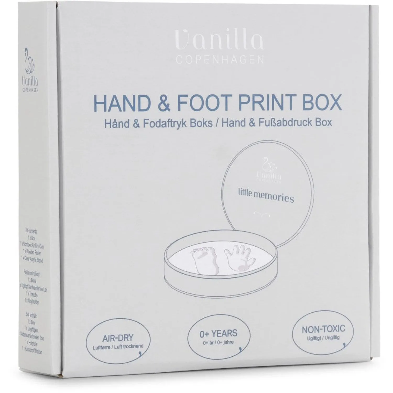 Vanilla COPENHAGEN Hand And Footprint Box