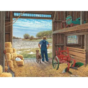 Waiting for Spring 500 Piece Jigsaw Puzzle by John Sloane Bits and Pieces