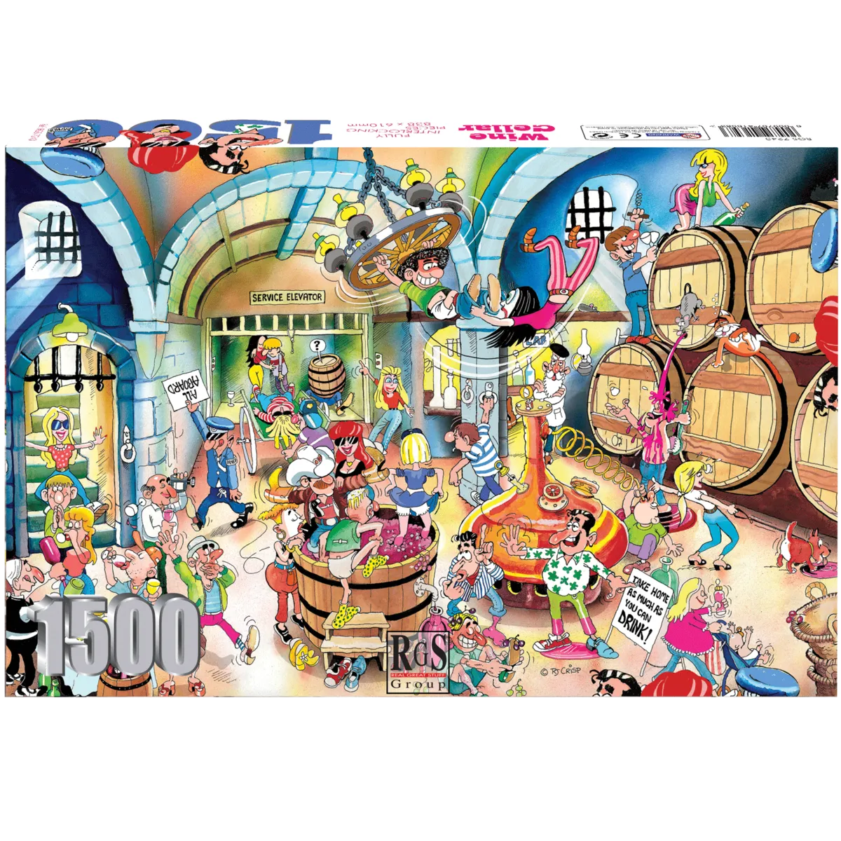 Wine Cellar 1500 Piece Puzzle