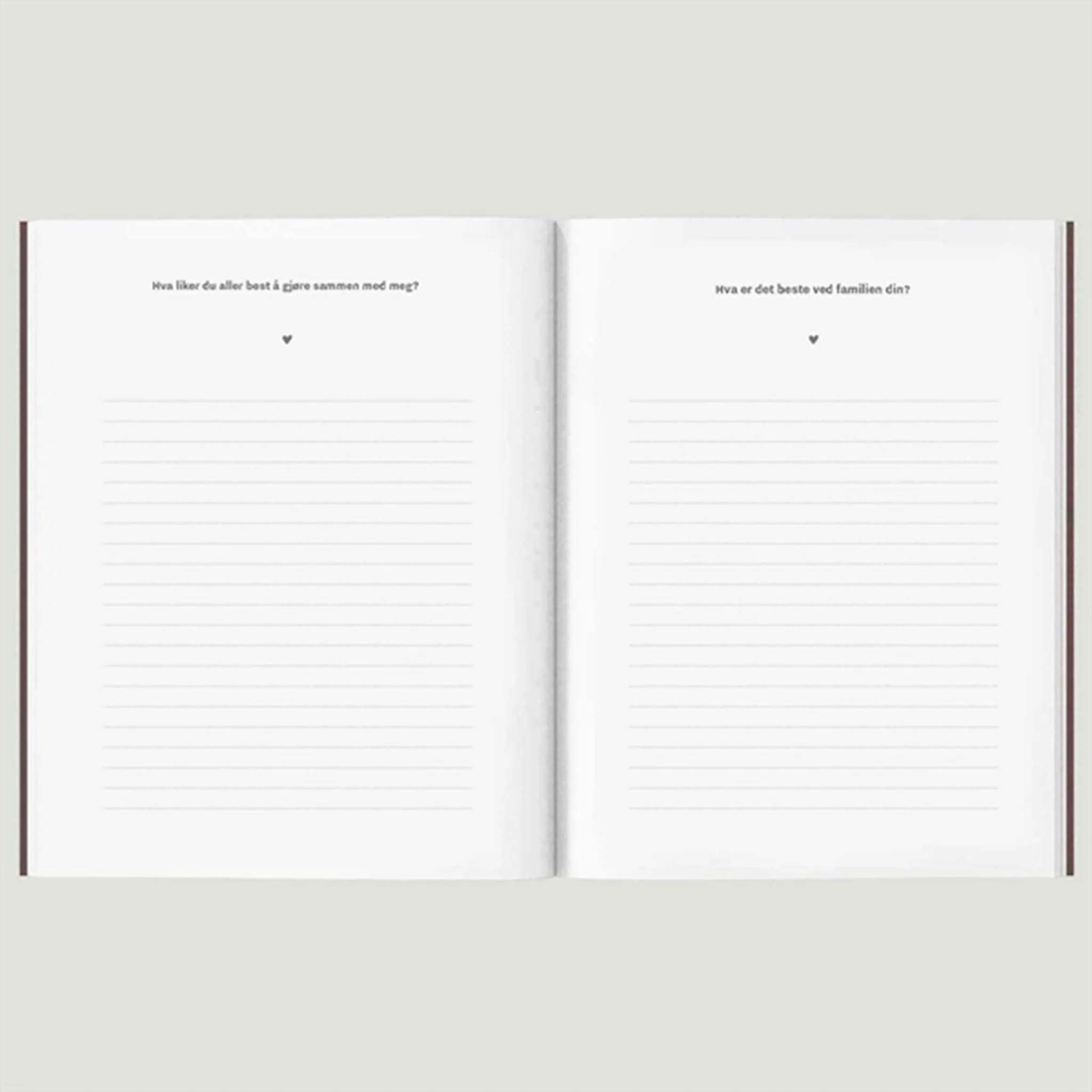 WITHWHITE Spørreboken A5 Norwegian